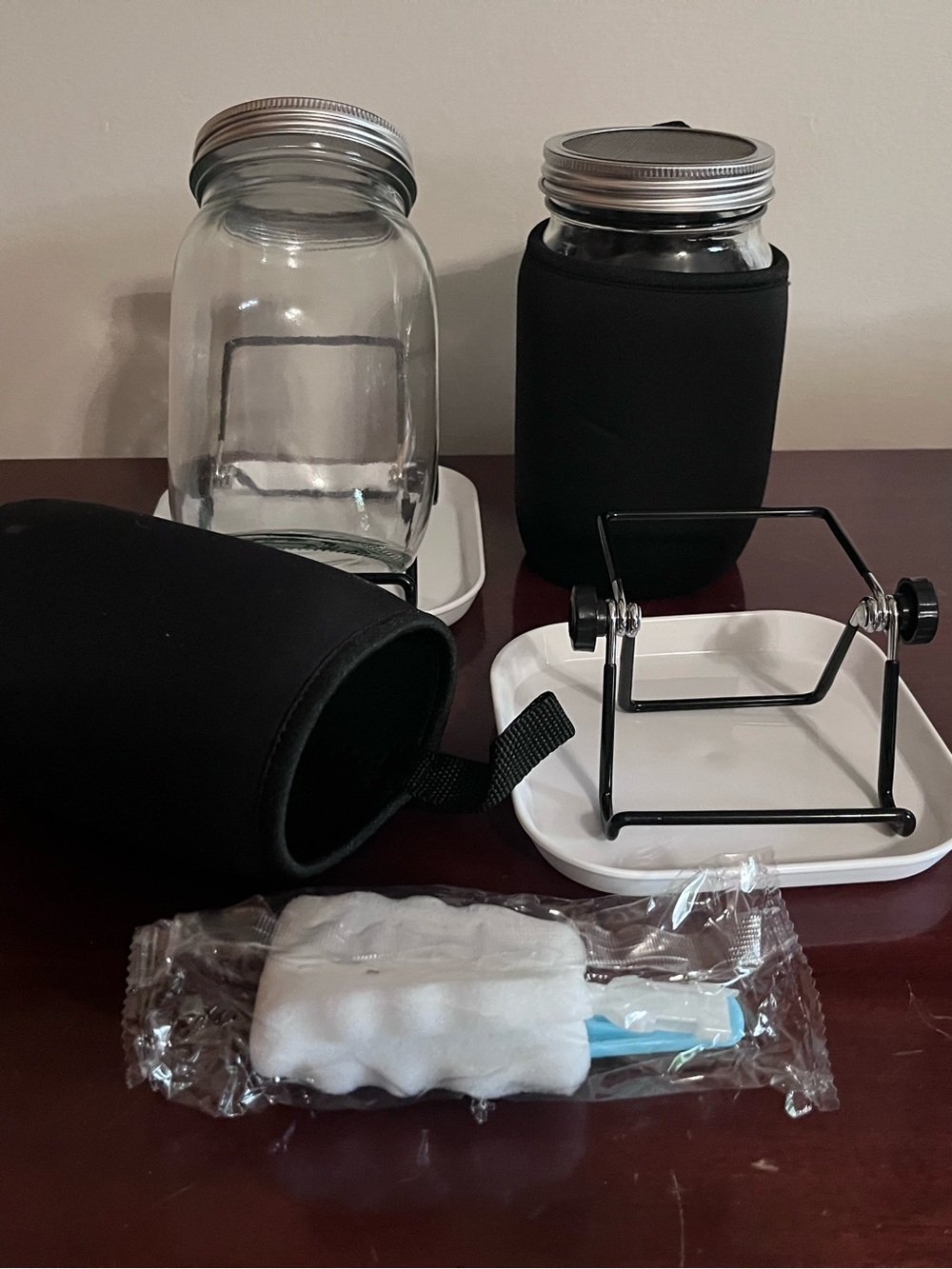 Microgreens Sprouting Kit (2 jar set) UNUSED